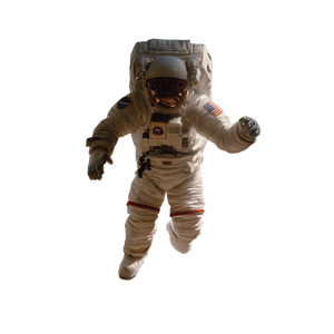 Astronaut Moonwalking Vinyl Car Decal Sticker – Waterproof & UV-Resistant 6.826666666666667"