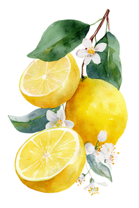 Lemon Slice Arrangement Vinyl Car Decal Sticker – Waterproof & UV-Resistant 8.96"
