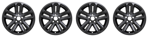 4x Customize Your Ford Explorer 2011-2017 | Gloss Black Wheel Skins, Set Of 4