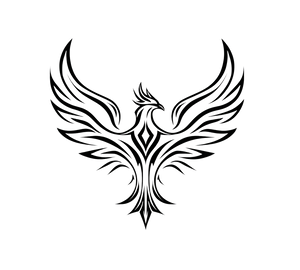 Phoenix Rising Logo V5 Vinyl Car Decal Sticker – Waterproof & UV-Resistant 6.826666666666667"