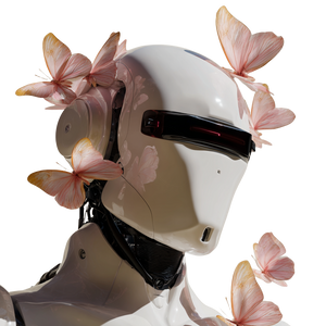 Futuristic Robot Head V5 Vinyl Car Decal Sticker – Waterproof & UV-Resistant 6.826666666666667"