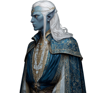 Fantasy Elf Male Vinyl Car Decal Sticker – Waterproof & UV-Resistant 3.4133333333333336"