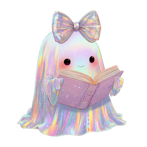Kawaii Halloween Ghost V9 Vinyl Car Decal Sticker – Waterproof & UV-Resistant 6.826666666666667"