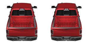 2x Titanium Black HD Bumper | 2500, 3500 2010-2018 | OE Hitch Compatible | LED Light Cutouts