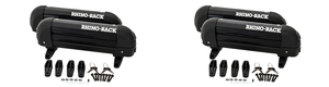 2x Rhino-Rack USA Ski Carrier Kit | Lockable | Fits 2 Skis/1 Snowboard | Secure and Easy to Use