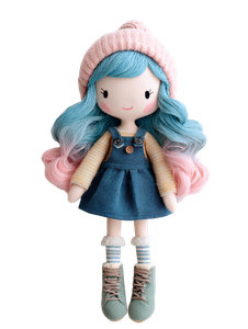 Colorful Doll V2 Vinyl Car Decal Sticker – Waterproof & UV-Resistant 8.213333333333333"