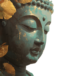 Serene Buddha Meditation V3 Vinyl Car Decal Sticker – Waterproof & UV-Resistant 8.213333333333333"
