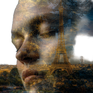 Modern Paris Mystic Vinyl Car Decal Sticker – Waterproof & UV-Resistant 3.4133333333333336"