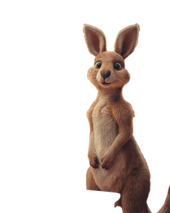 Kangaroo In Classroom Vinyl Car Decal Sticker – Waterproof & UV-Resistant 4.0"