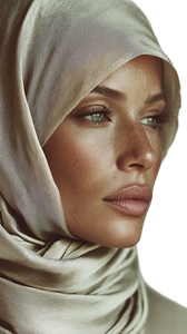 Muslim Fashion Model Vinyl Car Decal Sticker – Waterproof & UV-Resistant 4.8533333333333335"