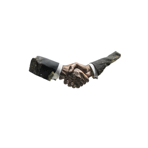 Business Handshake Ring Vinyl Car Decal Sticker – Waterproof & UV-Resistant 6.826666666666667"