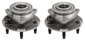 2x Moog Wheel Bearing & Hub Assembly | 2002-2007 Various Fitment | Saturn Vue, Chevrolet Equinox, Pontiac Torrent
