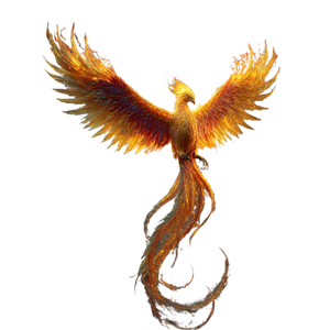 Majestic Phoenix Ascending V3 Vinyl Car Decal Sticker – Waterproof & UV-Resistant 3.4133333333333336"