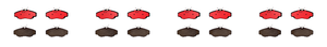 4x Brembo Ceramic Brake Pads | Quiet Smooth Braking | Set of 4 | Fits 1995-2004 Land Rover Discovery & Range Rover 4x Brembo Ceramic Brake Pads | Quiet Smooth Braking | Set of 4 | Fits 1995-2004 Land Rover Discovery & Range Rover