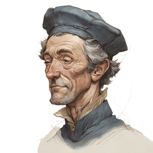 Elderly Dnd Man Vinyl Car Decal Sticker – Waterproof & UV-Resistant 3.4133333333333336"