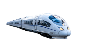 High-Speed Train V6 Vinyl Car Decal Sticker – Waterproof & UV-Resistant 2.72"