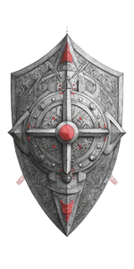 Slavic Shield Vinyl Car Decal Sticker – Waterproof & UV-Resistant 5.12"