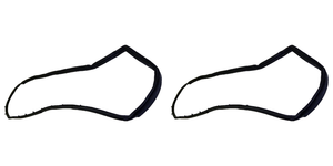 2x Enhance Seal and Quality | Door Weather Strip CJ7 Wrangler YJ CJ5 | Black Left Kit