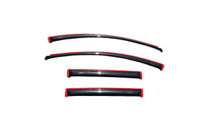Custom Fit | Smoke Finish | Acrylic Ventvisors Set of 4 | 07-15 Lincoln MKX, Ford Edge