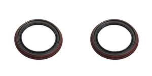 2x National Seal Wheel Seal | OE Replacement | Low Swell in Fluids | 2 Inch ID, 2.566 Inch OD | Nitrile Material | Springless Multi-Lip Design
