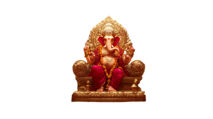 Lord Ganesha Idol V2 Vinyl Car Decal Sticker – Waterproof & UV-Resistant 5.4