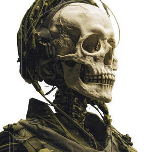 Tactical Skeleton Overlay Vinyl Car Decal Sticker – Waterproof & UV-Resistant 6.826666666666667"