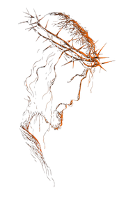 Glowing Jesus Silhouette Vinyl Car Decal Sticker – Waterproof & UV-Resistant 4.8533333333333335"