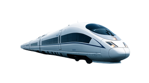 High-Speed Train V7 Vinyl Car Decal Sticker – Waterproof & UV-Resistant 2.72"
