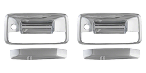 2x Premium Chrome Plated Tailgate Handle Cover | Durable ABS | Easy Installation