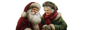 Christmas Family Scene V3 Vinyl Car Decal Sticker – Waterproof & UV-Resistant 2.1333333333333333"