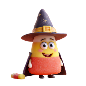 Halloween Candy Character Vinyl Car Decal Sticker – Waterproof & UV-Resistant 6.826666666666667"
