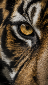 Bengal Tiger Eyes V2 Vinyl Car Decal Sticker – Waterproof & UV-Resistant 9.706666666666667"