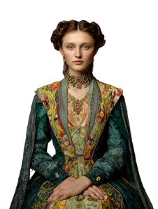 Regal Fashion Portrait V6 Vinyl Car Decal Sticker – Waterproof & UV-Resistant 4.1066666666666665"