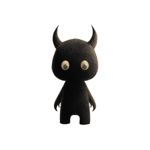 Spooky Shadow Monster Vinyl Car Decal Sticker – Waterproof & UV-Resistant 3.4133333333333336"