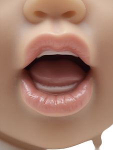 Realistic Child Doll Mouth Vinyl Car Decal Sticker – Waterproof & UV-Resistant 8.213333333333333"