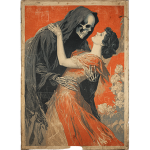 Skeleton Holding Woman Vinyl Car Decal Sticker – Waterproof & UV-Resistant 3.4133333333333336" Skeleton Holding Woman Vinyl Car Decal Sticker – Waterproof & UV-Resistant 3.4133333333333336"