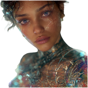Luminous Ethereal Woman Vinyl Car Decal Sticker – Waterproof & UV-Resistant 3.4133333333333336" Luminous Ethereal Woman Vinyl Car Decal Sticker – Waterproof & UV-Resistant 3.4133333333333336"