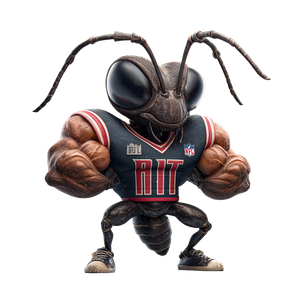 Muscular Ant Logo Vinyl Car Decal Sticker – Waterproof & UV-Resistant 3.4133333333333336"