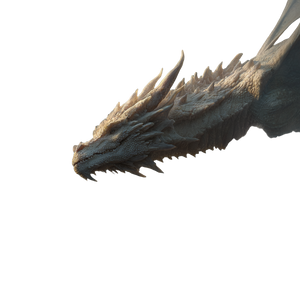 Elder Storm Dragon Vinyl Car Decal Sticker – Waterproof & UV-Resistant 3.4133333333333336"