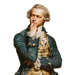 Alexander Hamilton Thinking Vinyl Car Decal Sticker – Waterproof & UV-Resistant 3.4133333333333336"