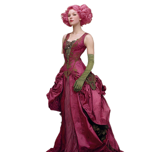 Fantasy Pink-Haired Woman V2 Vinyl Car Decal Sticker – Waterproof & UV-Resistant 3.4133333333333336"