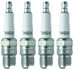 4x NGK R5673-9 Racing Spark Plug | Ring-Shaped Ground Electrode | High Performance Single Plug