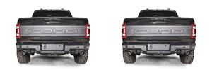 2x Premium 1-Piece Bumper | Fab Fours | 2021-2023 Ford F-150 | Direct Fit, Integrated Steps