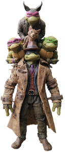 Tmnt Bootleg Figures Vinyl Car Decal Sticker – Waterproof & UV-Resistant 5.333333333333333"
