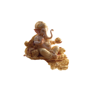 Divine Ganesha Scene V2 Vinyl Car Decal Sticker – Waterproof & UV-Resistant 3.4133333333333336"