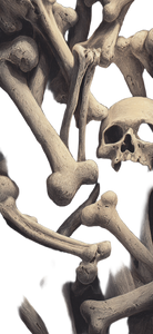 Bones Vinyl Car Decal Sticker – Waterproof & UV-Resistant 10.666666666666666"
