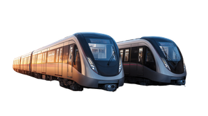 Modern Metro Trains Vinyl Car Decal Sticker – Waterproof & UV-Resistant 5.4