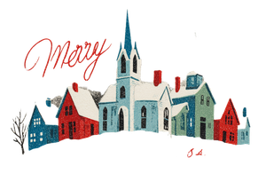 Christmas Greeting Card V3 Vinyl Car Decal Sticker – Waterproof & UV-Resistant 2.933333333333333"