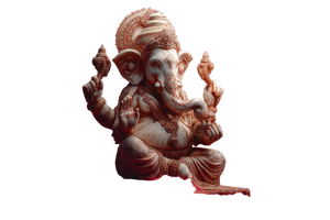 Ganesha On Cloud Vinyl Car Decal Sticker – Waterproof & UV-Resistant 5.97333333333333