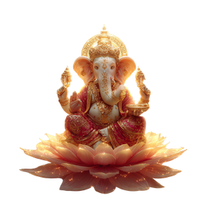 Lord Ganesha V4 Vinyl Car Decal Sticker – Waterproof & UV-Resistant 6.826666666666667"